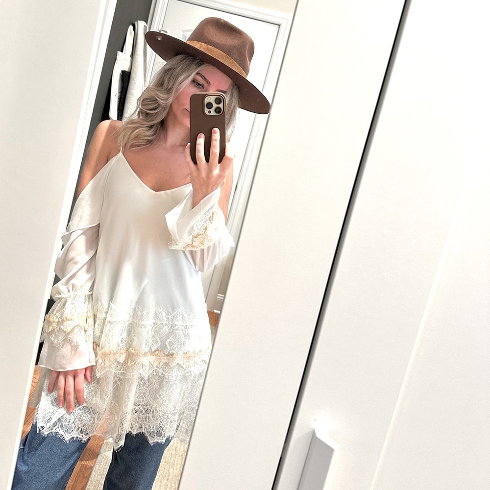 Loyd Ford Lace Blouse